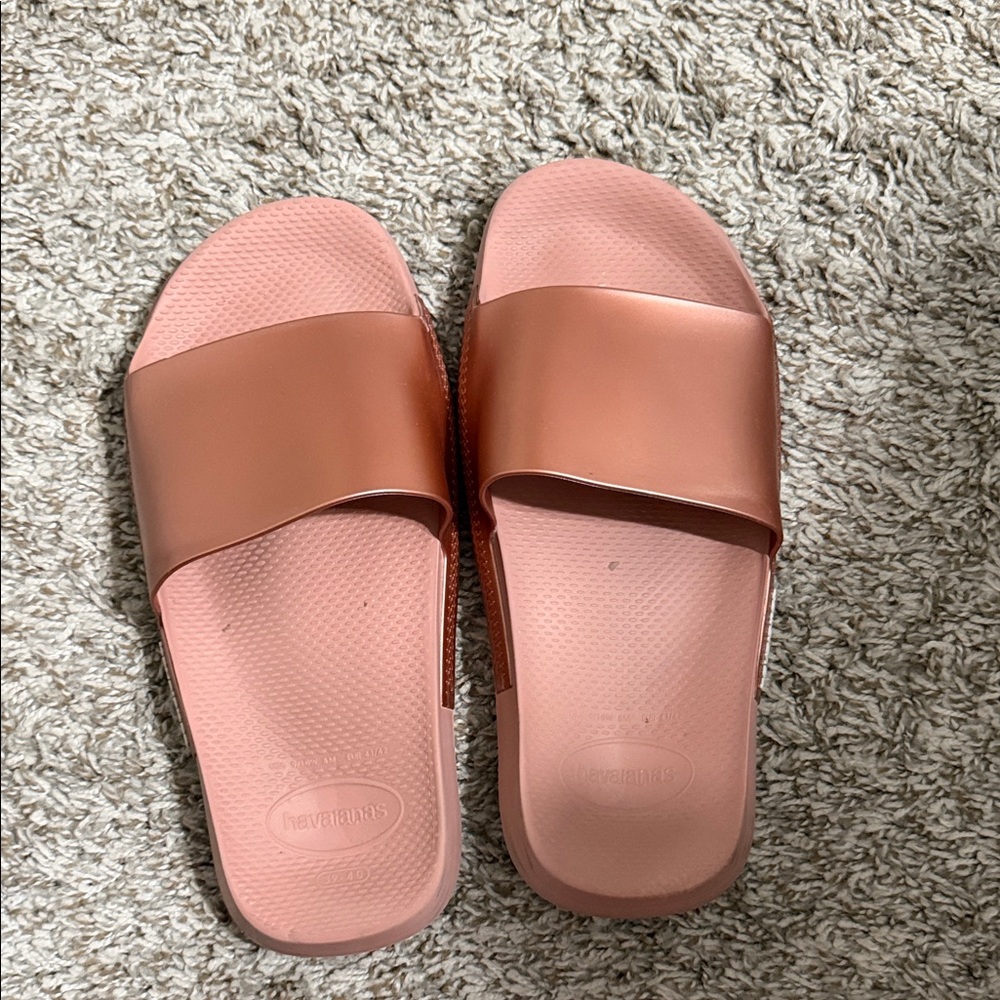 Havaianas Women's Coral Slide Sandals